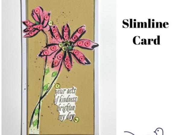 Slimline Greeting Card