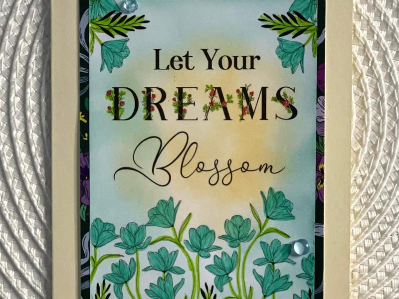 Let Your Dreams&nbsp;Blossom